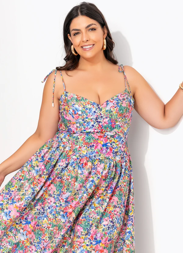 Farm - Vestido Cropped Camponesa Rosa 9