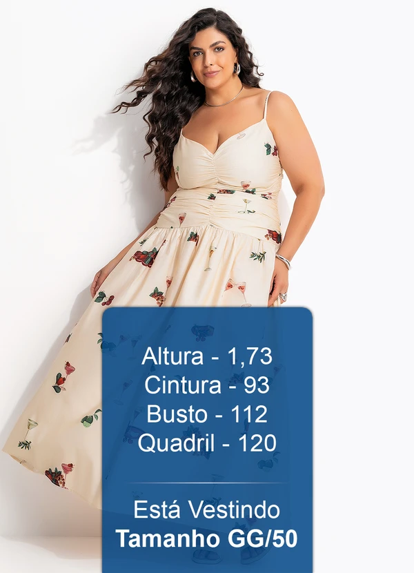 Farm - Vestido Cropped Coquetel Tropical Bege 11