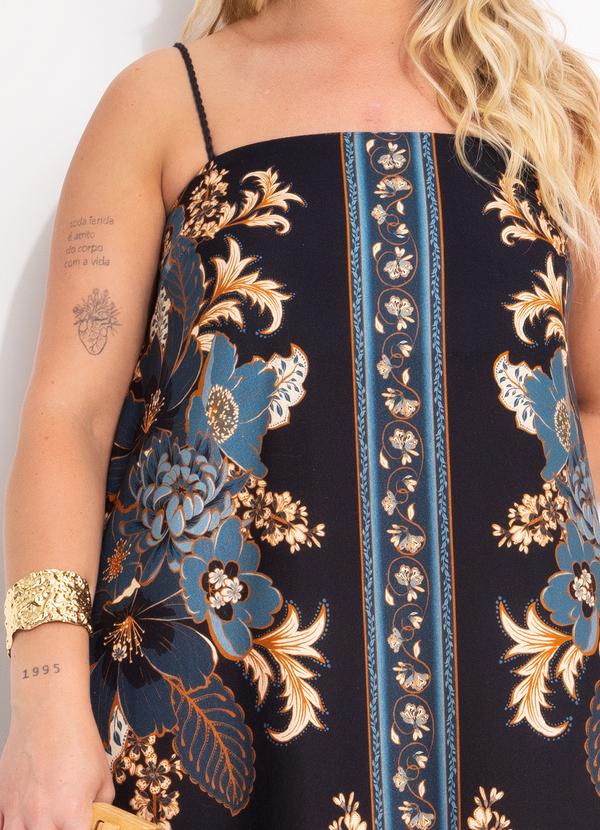 Farm - Vestido Cropped Dalia Lenço Estampado 10