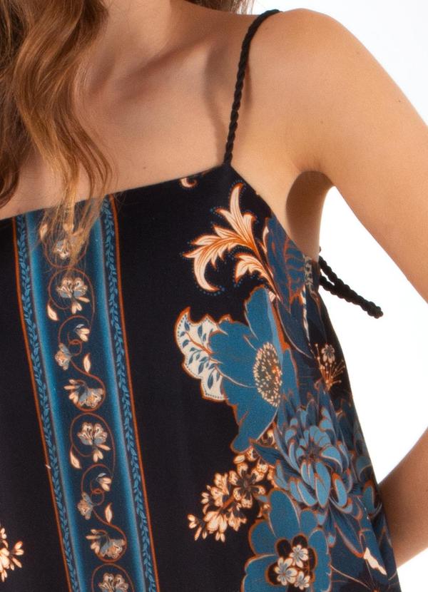 Farm - Vestido Cropped Dalia Lenço Estampado 4