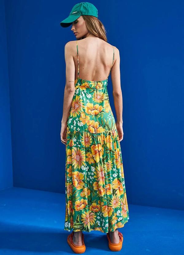 Colcci - Vestido Cropped de Viscose Verde 2