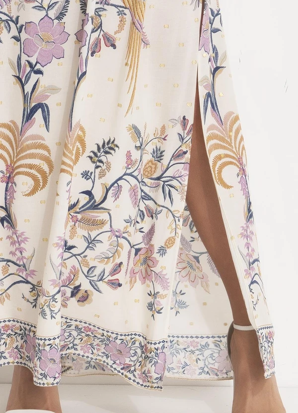 Farm - Vestido Cropped Delicadeza Boho Bege 6