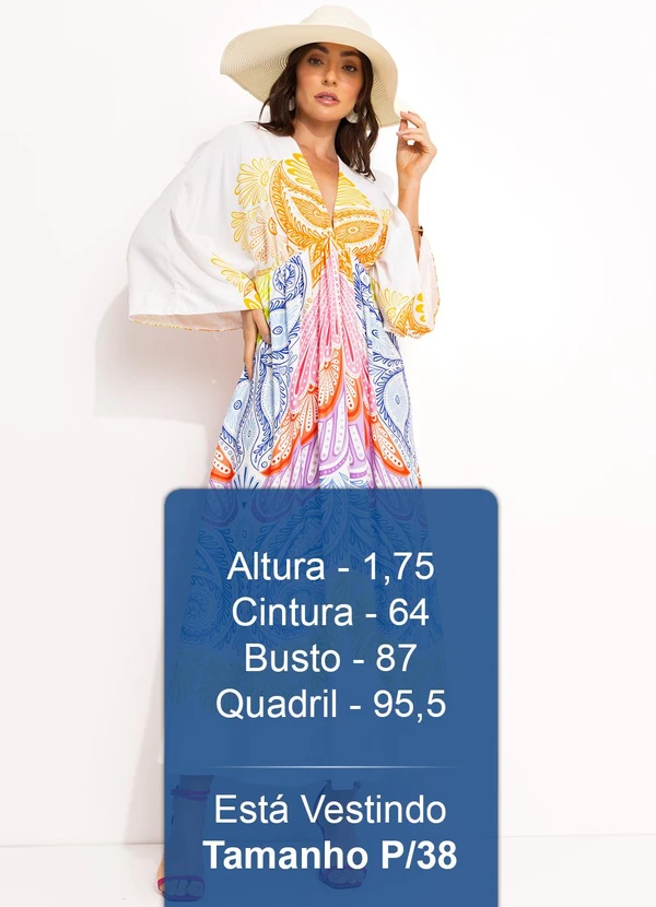 Farm - Vestido Cropped em Viscose Bege 5