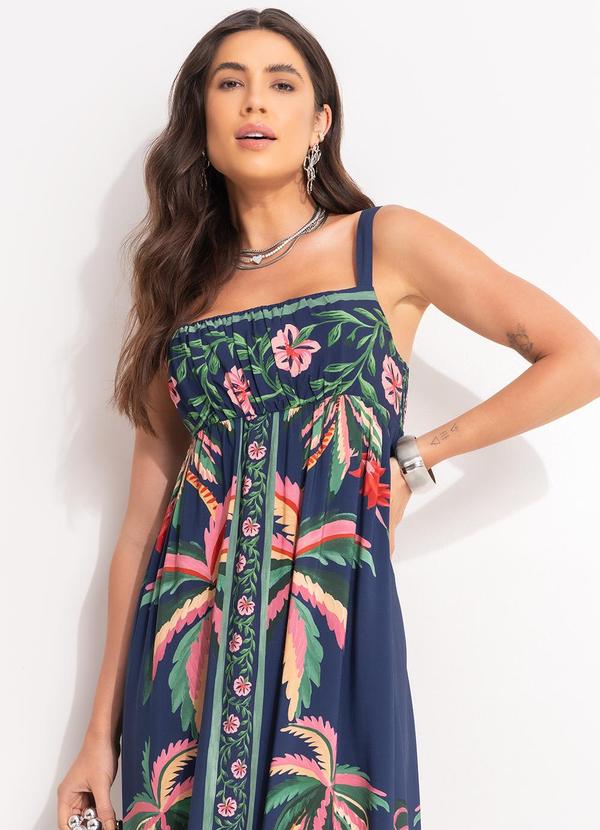 Farm - Vestido Cropped Encanto da Natureza Azul 6