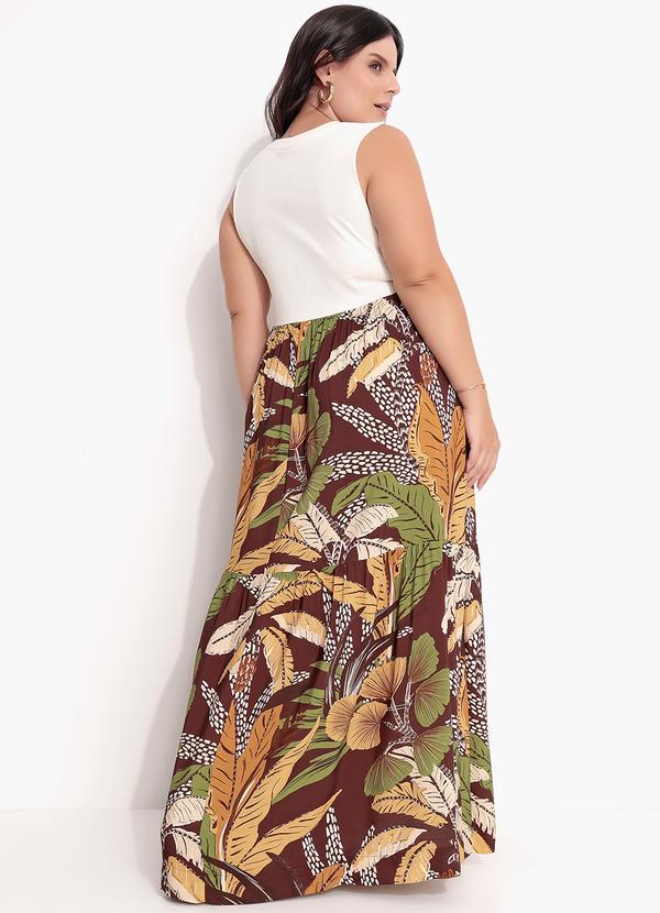 Farm - Vestido Cropped Farm Rio Feira Marrom 8