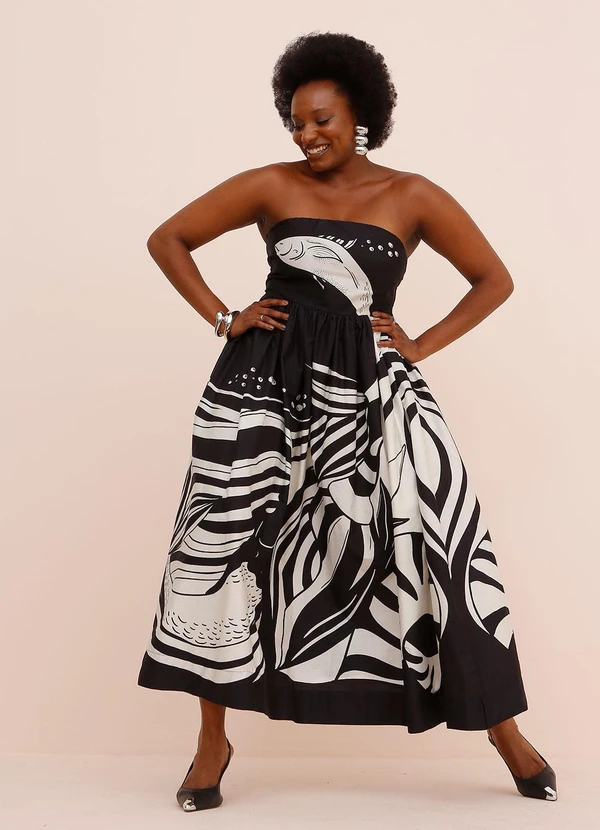 Farm - Vestido Cropped Festa de Mar Preto 11