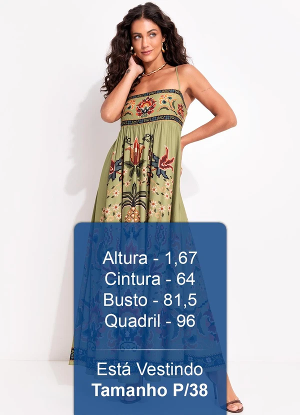 Farm - Vestido Cropped Flor de Jardim Verde 5