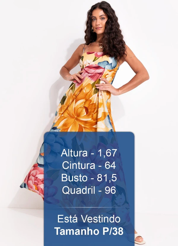 Farm - Vestido Cropped Floral Rebeca Amarelo 5