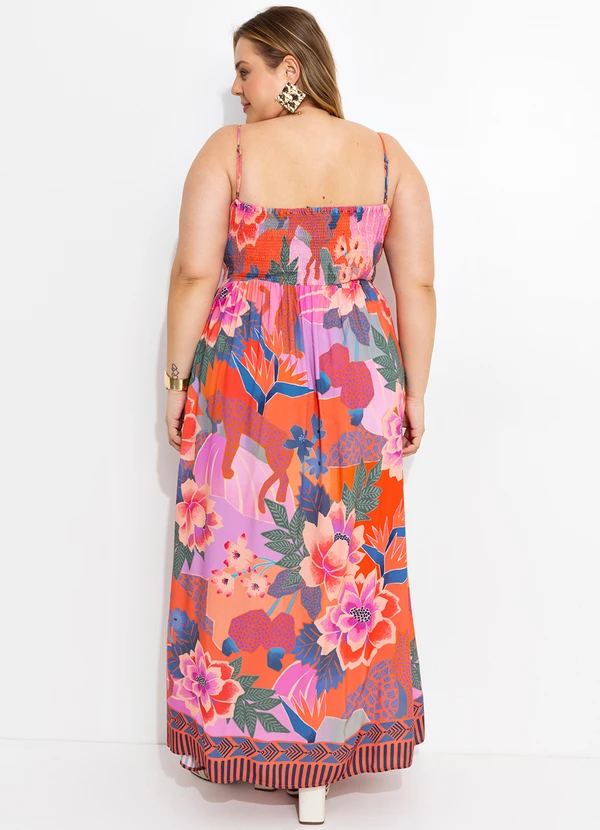 Farm - Vestido Cropped Floresta Florida Rosa 13