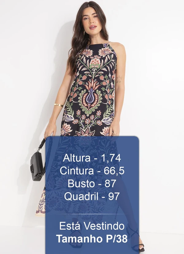 Farm - Vestido Cropped Jardim Maravilhoso Preto 5