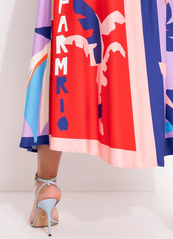 Farm - Vestido Cropped Lenço Brasil Verde 6