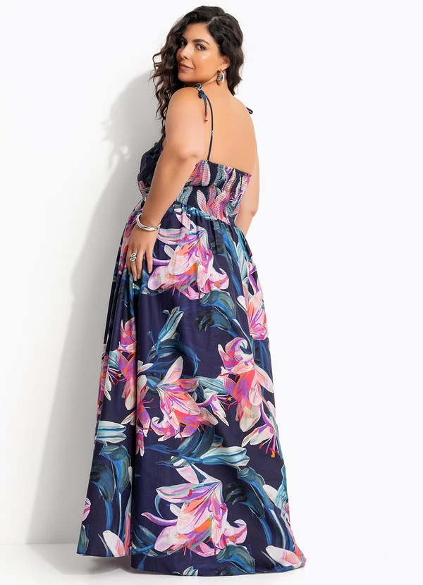 Farm - Vestido Cropped Lilia Azul 9