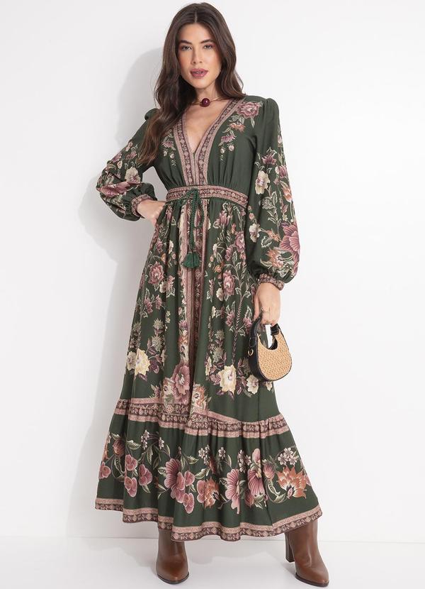 Farm - Vestido Cropped Lina Verde 3