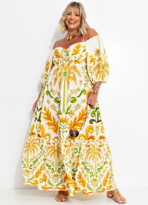 Farm - Vestido Cropped Milani Off White 7