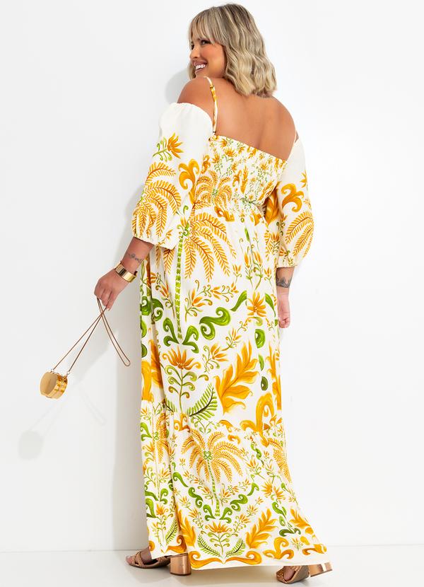 Farm - Vestido Cropped Milani Off White 8