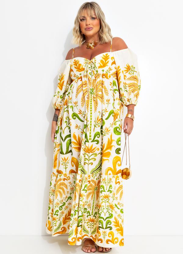 Farm - Vestido Cropped Milani Off White 9