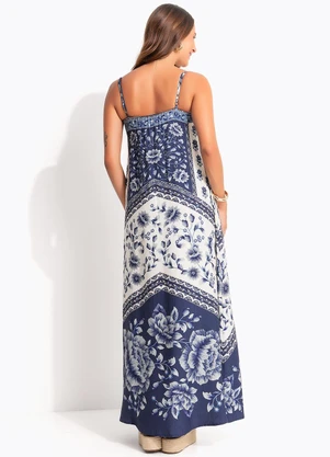 Farm - Vestido Cropped Nara Bege - FARM