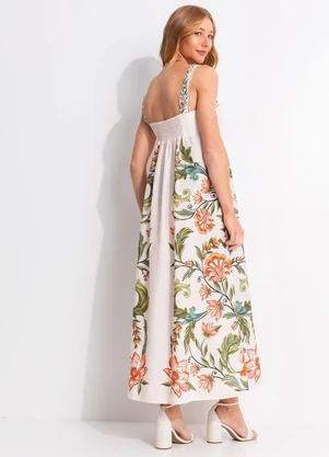 Farm - Vestido Cropped Natalia Rosa - FARM