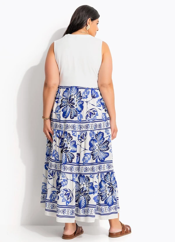 Farm - Vestido Cropped Regata Rio Tucanos Azul 9