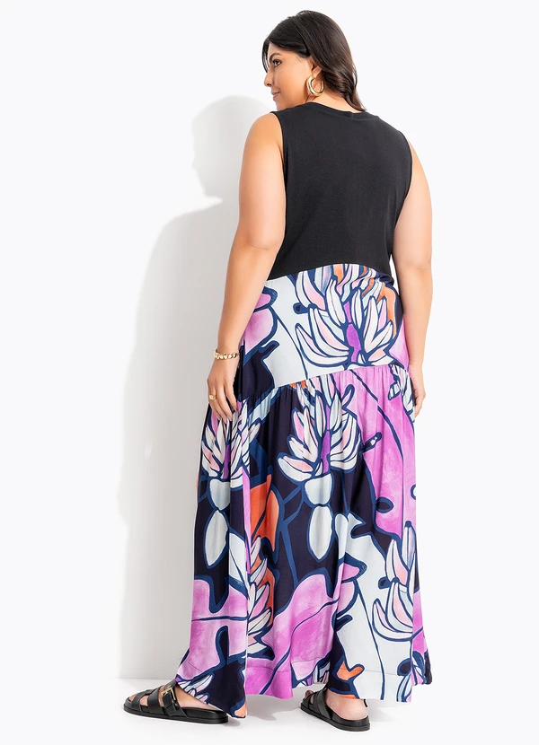 Farm - Vestido Cropped Regata Rio Vertical Azul 8