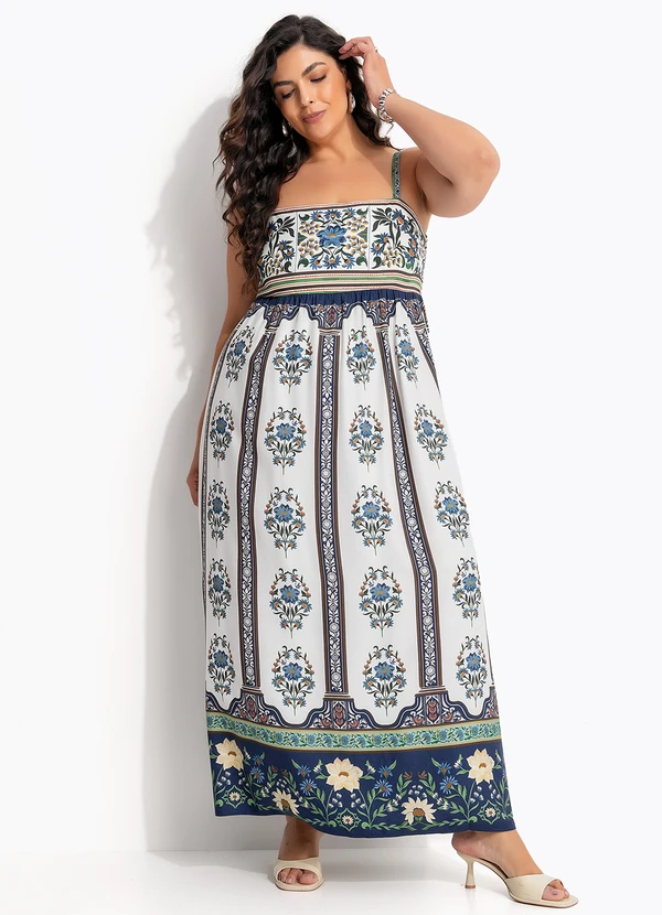 Farm - Vestido Cropped sem Manga Manoela Off White 7