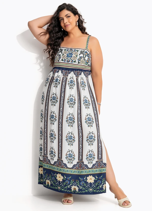 Farm - Vestido Cropped sem Manga Manoela Off White 9