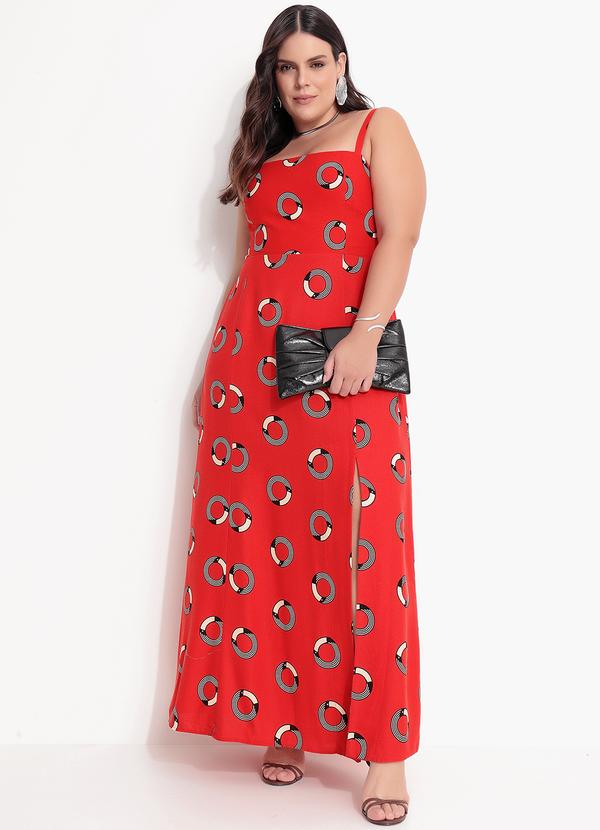 Farm - Vestido Cropped Tuca Poá Vermelho 6