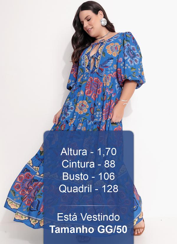 Farm - Vestido Cropped Voo de Tucano Azul 11