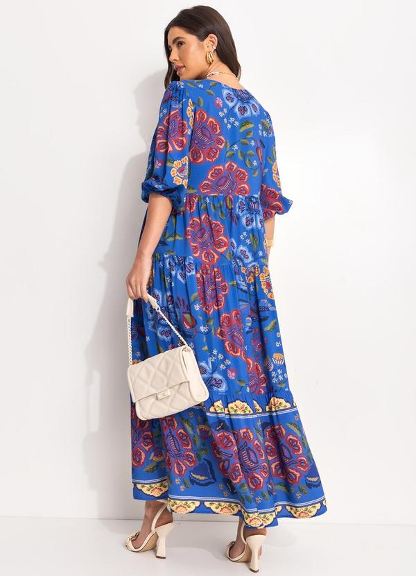 Farm - Vestido Cropped Voo de Tucano Azul 9