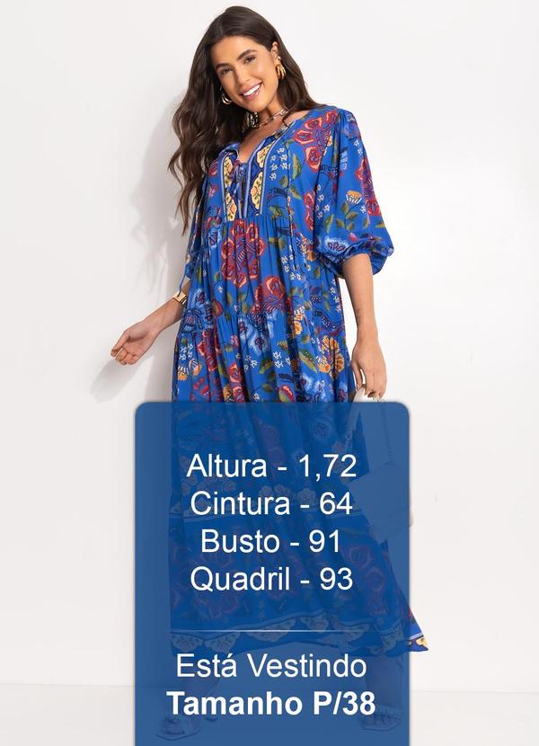 Farm - Vestido Cropped Voo de Tucano Azul 6