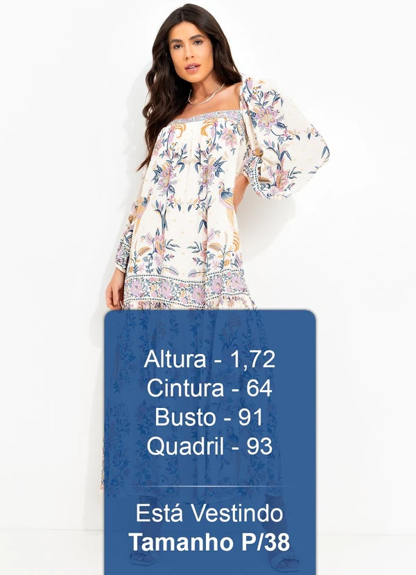 Farm - Vestido Delicadeza Boho Bege 6