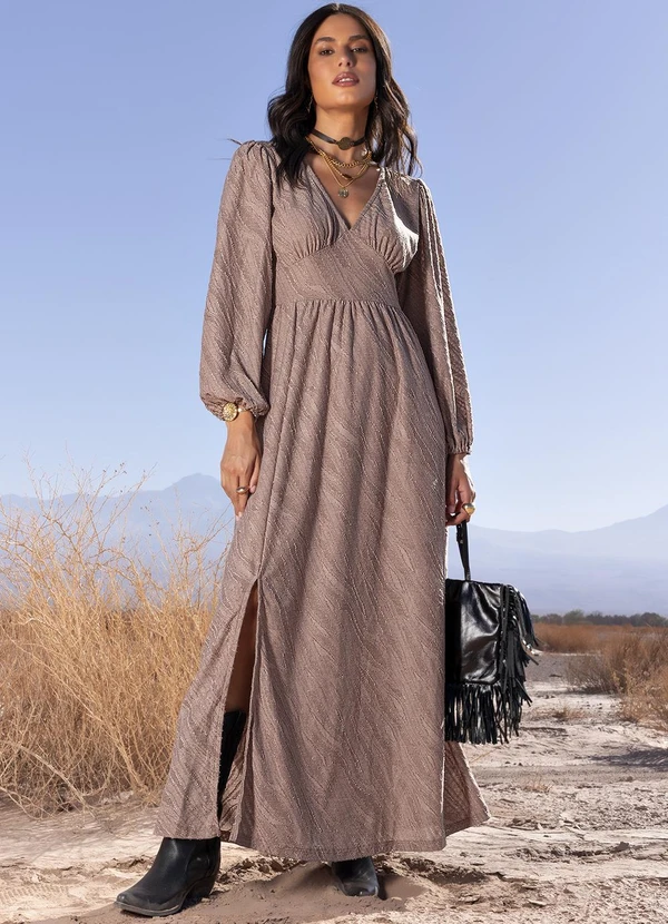 Quintess - Vestido  em Malha Jacquard Texturizada 13