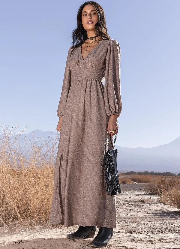 Quintess - Vestido  em Malha Jacquard Texturizada 12