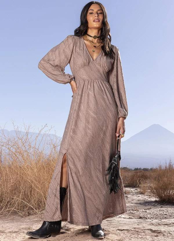 Quintess - Vestido  em Malha Jacquard Texturizada 8