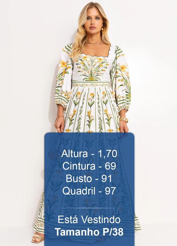 Farm - Vestido em Viscose Antonia Verde 6