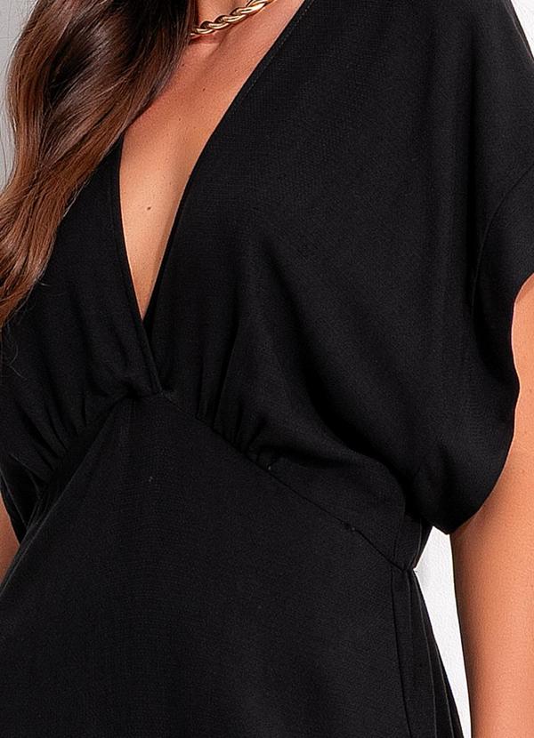 Colcci - Vestido em Viscose Preto 3