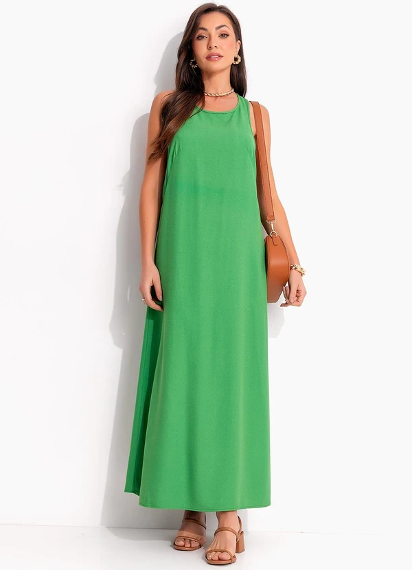 Colcci - Vestido em Viscose Verde