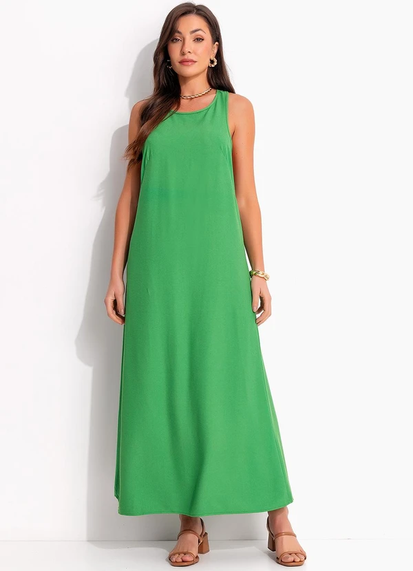 Colcci - Vestido em Viscose Verde 3