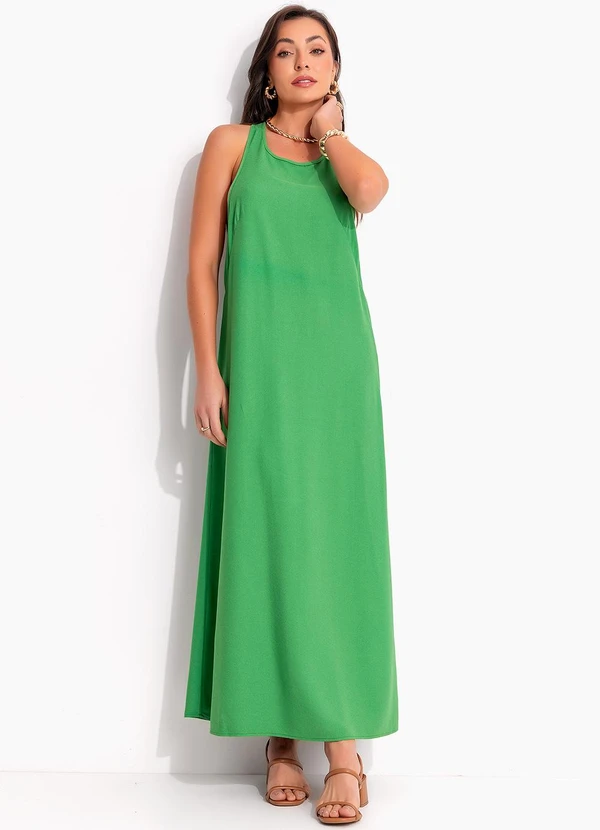 Colcci - Vestido em Viscose Verde 5