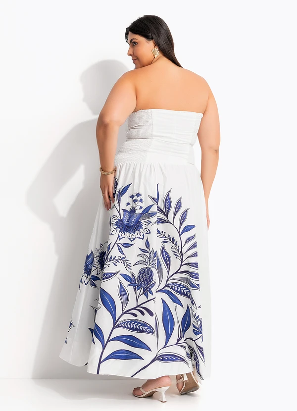 Farm - Vestido Engenharia Nina Bege 8