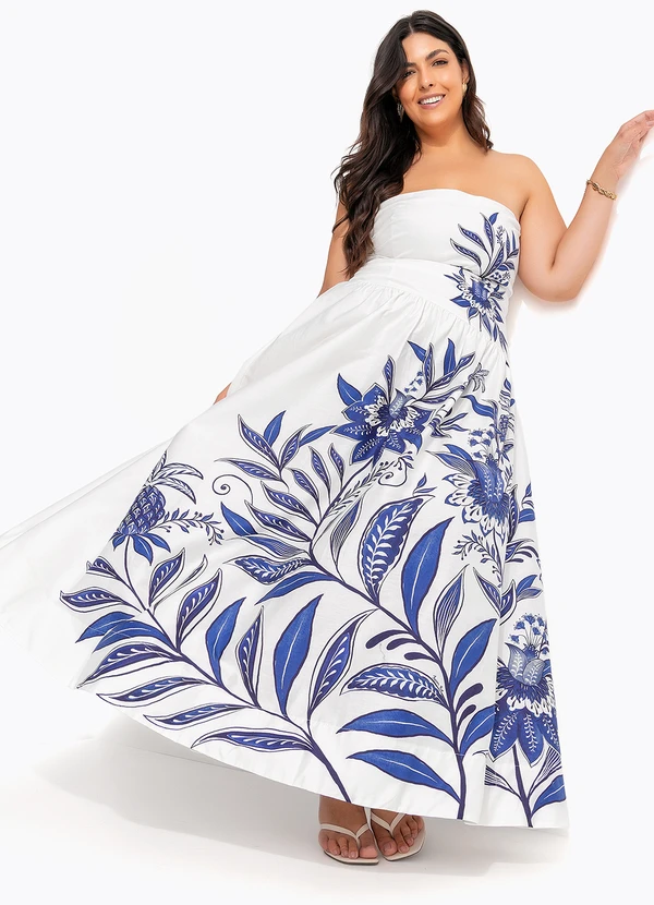 Farm - Vestido Engenharia Nina Bege 9