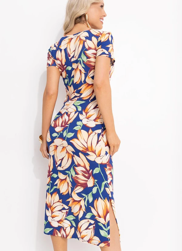 Bimini - Vestido Estampado em Malha de Viscose 5