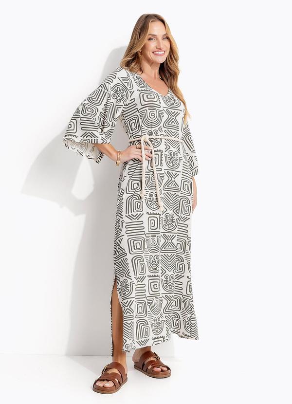 Vestido (tnico Verde) em Malha de Viscose