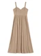 Essendi - Vestido Feminino em Alfaiataria Marrom - variação: Marrom