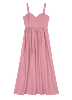 Essendi - Vestido Feminino em Alfaiataria Rosa - ESSENDI