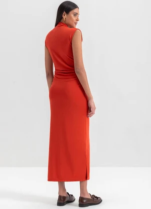 Essendi - Vestido Feminino Laranja - ESSENDI