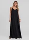 Dianna - Vestido Feminino Longo em Tecido Branco - variação: Preto