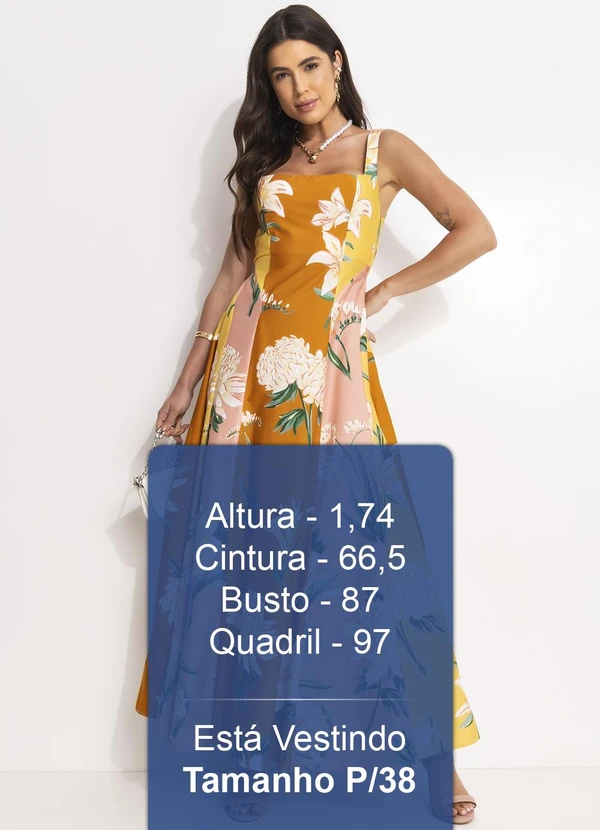 Farm - Vestido Floral Alice Amarelo 6