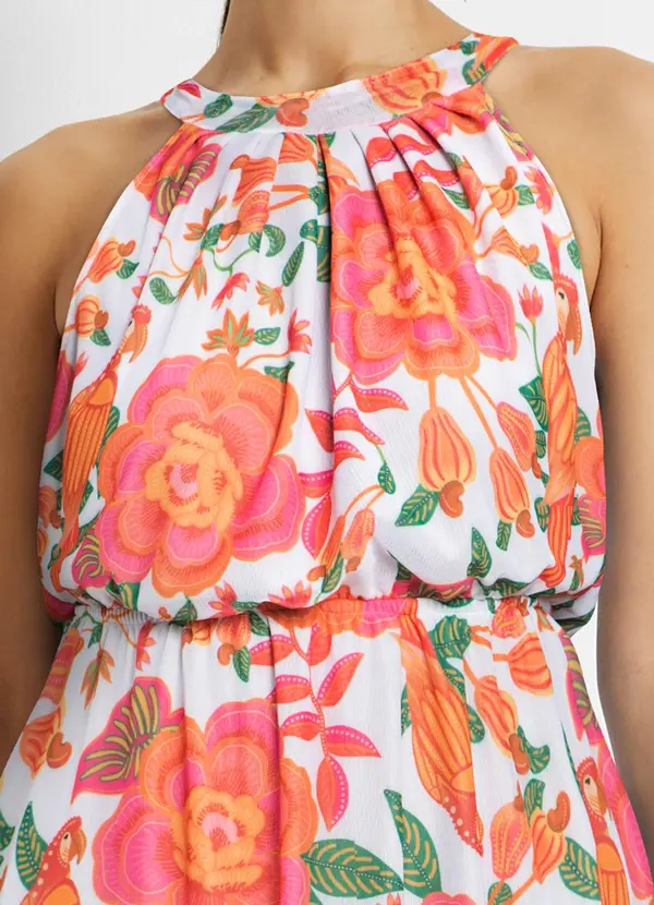 bonprix - Vestido Floral Grande em Tule 3