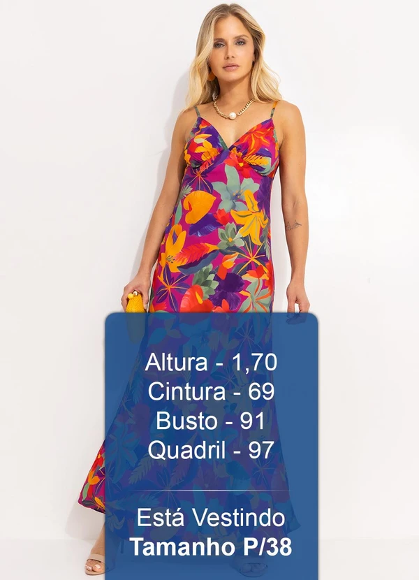 Farm - Vestido Floral Tropical Roxo 5